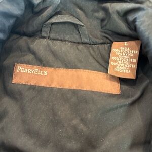 Perry Ellis Men's Black Puffer Jacket